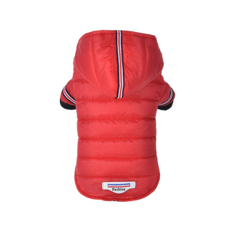 Зимняя одежда для собак Теплая куртка-пальто Для маленьких и средних собак Чихуахуа Тедди Щенок Кошка Худи