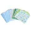 25x25cm 14Pcs Lovely Printed Flower Dot Pattern Cotton Cloth Fabric Assortment Kit Sewing DIY