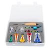 Bias Tape Maker Set Fabric Binder Folder Sewing Awl Kit DIY Accessories for Quilt Binding