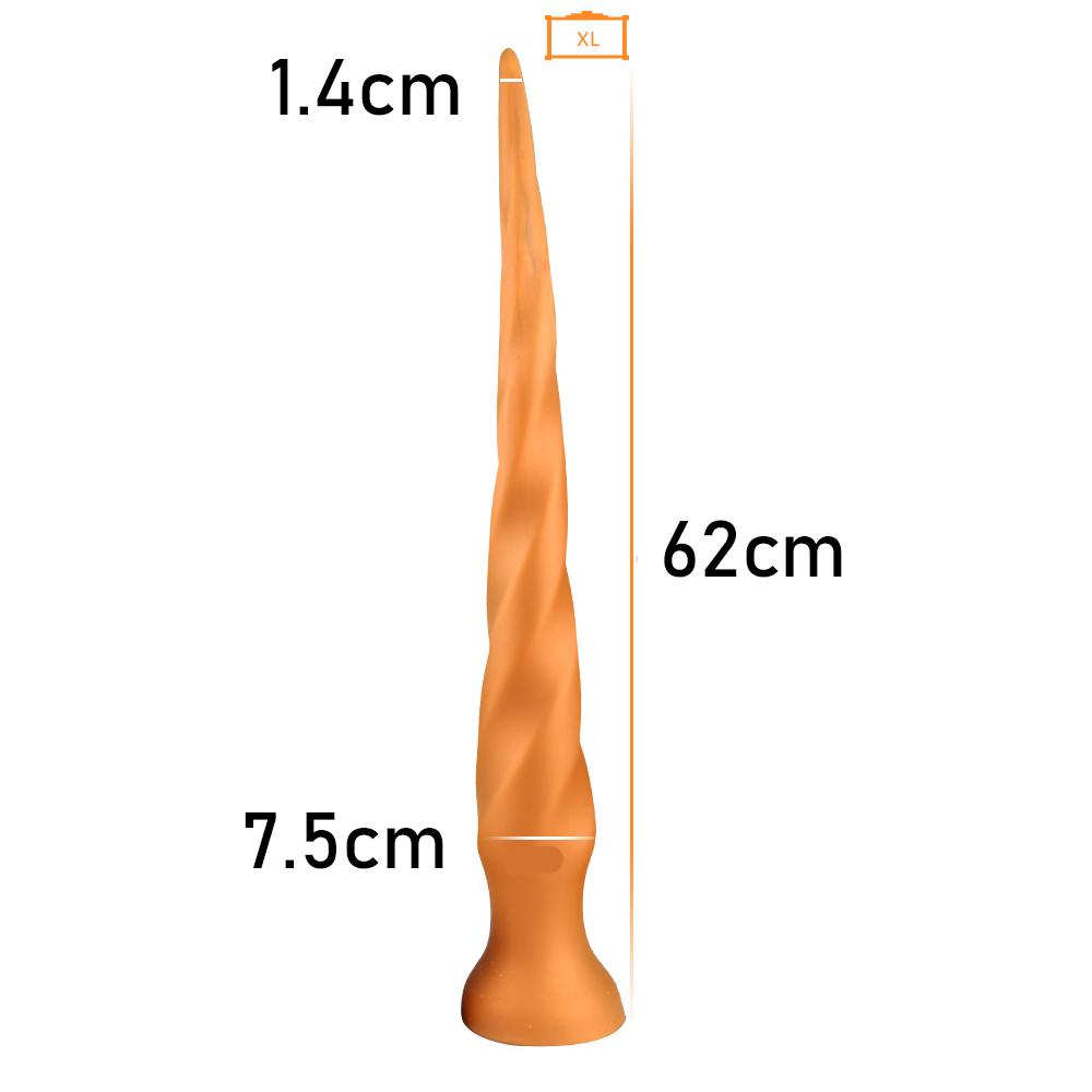 Удлиненная Анальная пробка Мягкий силиконовый мастурбатор Анальный расширитель Секс-игрушки Реалистичный ремешок для пениса на члене Фистинг БДСМ Дракон Фаллоимитатор