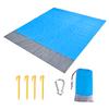 200x210cm Waterproof Pocket Beach Mat Folding Camping Sand Free Blanket Mattress Portable Lightweight Mat Outdoor Picnic Mat