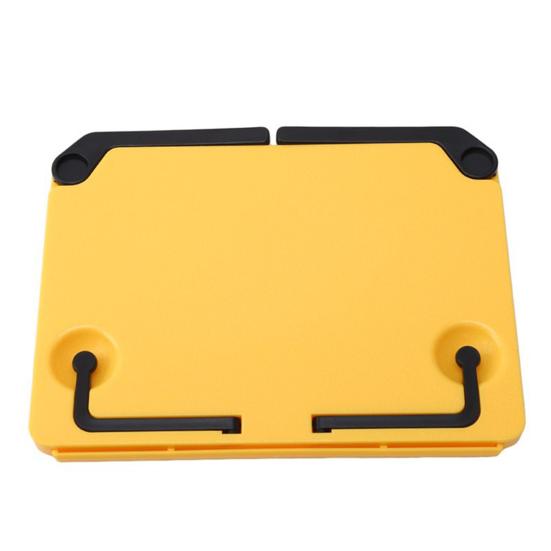 Пюпитр с регулируемым углом наклона, ультратонкий, яркого цвета, легко переносимый, складной, подставка для книги, пластиковый, складной, для нот