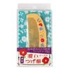 Kurochiku Tsubakido Moisture Boxwood Comb with Case, Limited Edition Color, Flower and Bird Design Hairbrush