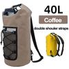 Swimming PVC Pack Dry Bag Backpack for Women Men 10L 20L Waterproof Shoulder Kayak Trekking Drifting Rafting Surfing Boating Bag