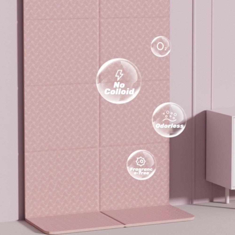 Elastic Foldable Yoga Mat Non-slip Fitness Cushion Foldable Pilates Mat  Gymnastics