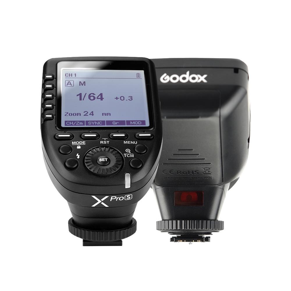 Godox XproS TTL Беспроводной передатчик вспышки с поддержкой TTL Autoflash 1/8000s HSS Большой ЖК-5