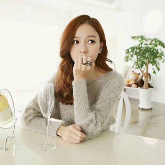 Кольца Регулируемые нежные черные винтажные штабелируемые кольца на суставы пальцев для вечеринки