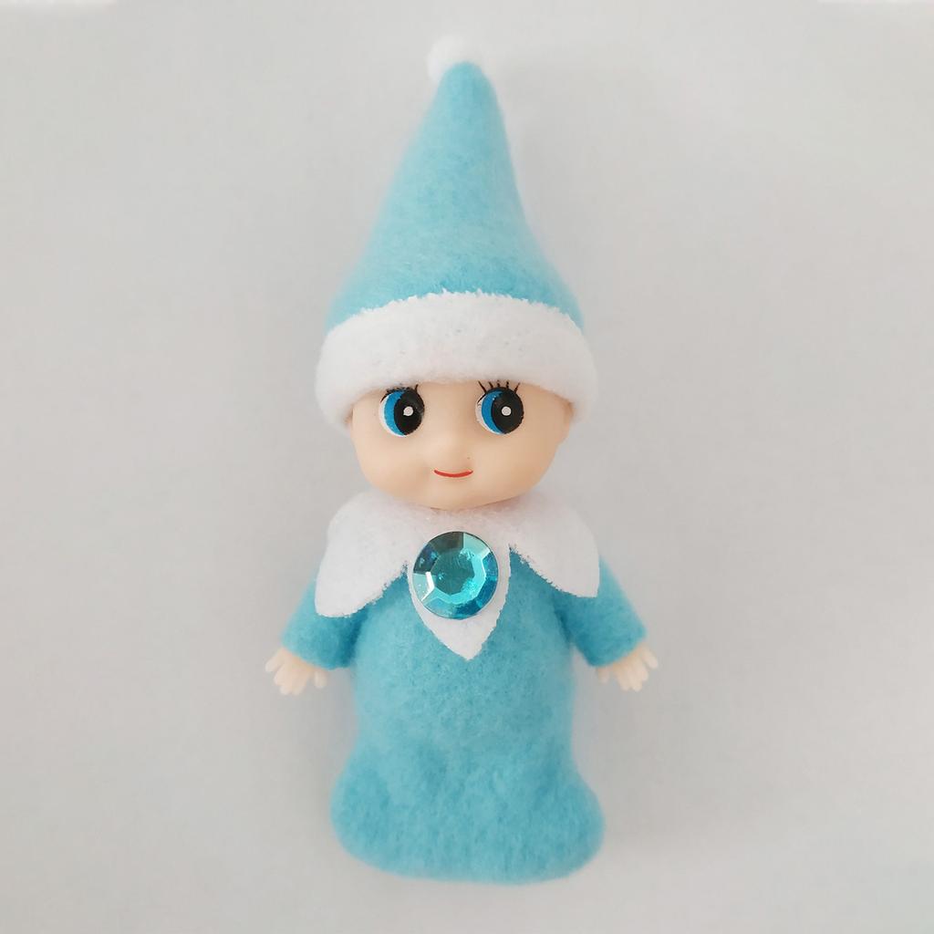 Кукла | Рождественская миниатюрная кукла | Игрушки для кукол-эльфов | Рождественский подарок-украшение