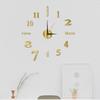 DIY Luminous Wall Clock, Mute, with Installation Accessories, Diameter 40cm