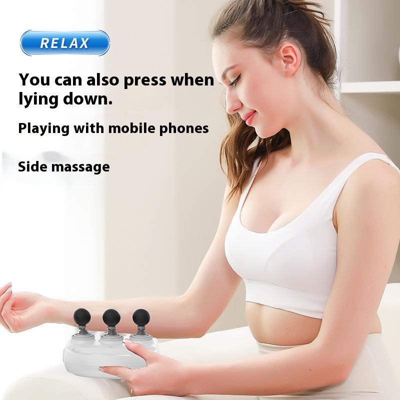 12-Head Fascia Gun High-Frequency Vibration Body Massage Gun Back and Waist Massager Massager Neck Shoulder Massager Masajeador