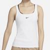 Nike Breathable Sleeveless Tank Top Women Tops White DH1346-100