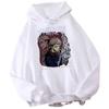 Harajuku Anime Jujutsu Kaisen Clothing Fushiguro Megumi Graphic Printed Hooded Men Women Casual Hoodies Unisex Loose Sweatshirt
