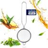 Steel kitchen strainer with handle 7 cm
