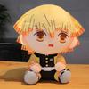 Cartoon Demon Slayer Plush Toys Kawaii Kamado Tanjirou Agatsuma Zenitsu Kamado Nezuko Stuffed Dolls Lovely Pillow
