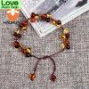 10 Color Baby Adult Amber Bracelet Anklet Natural Amethyst Gems 100 %Genuine Original Adjustable Jewelry