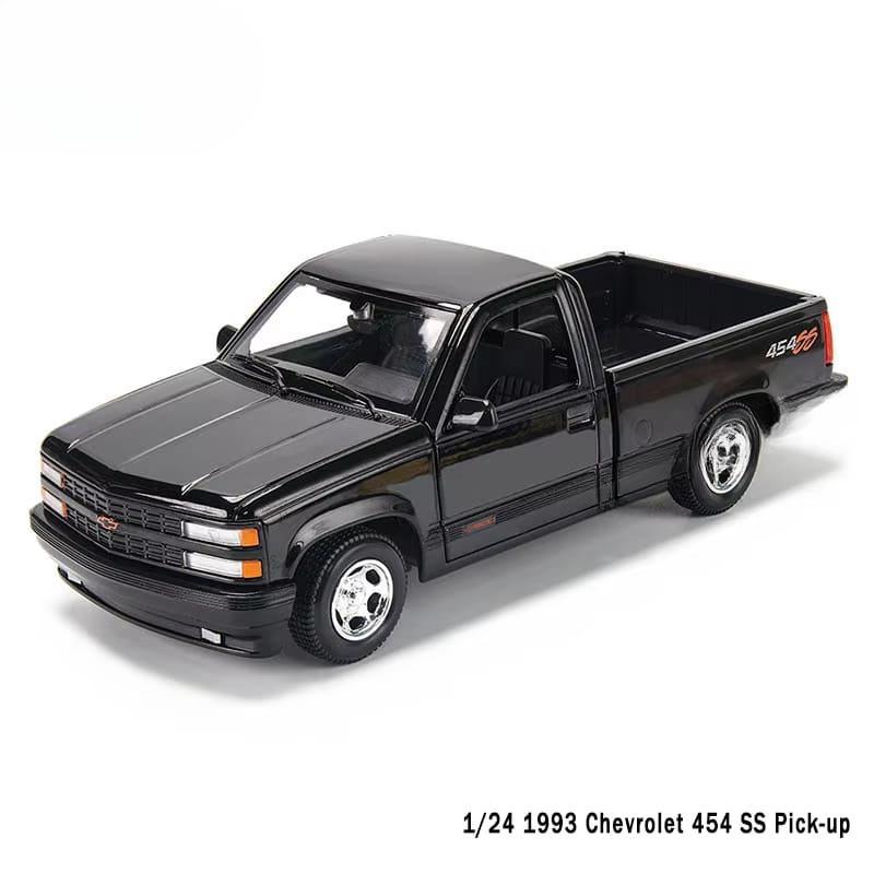 Мейчи Фигура 1:24 1993 Chevrolet 454 SS пикап грузовик транспортер имитация литой автомобиль модель поделки украшения коллекция игрушка мальчик подарок на день рождения