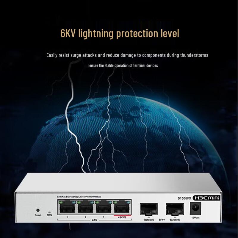 H3C Multi-Gigabit 2.5G Ethernet Switch