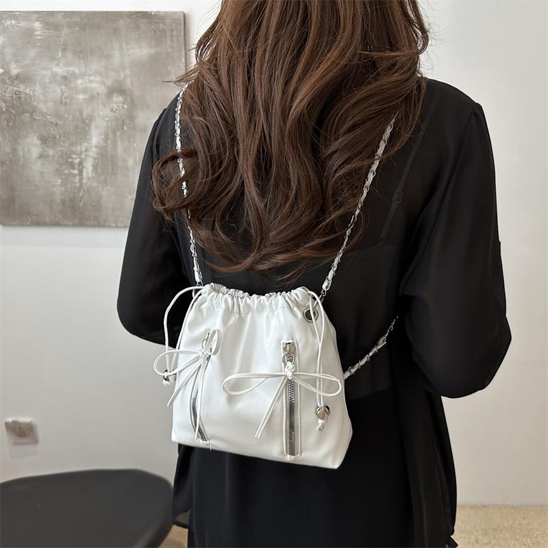 Fashionable Summer Mini Shoulder Bag For Women In Stylish Black White Red And Silver