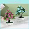 Rose Potted Artificial Plant With Durable Plastic Foam For Home Decor And Gifts