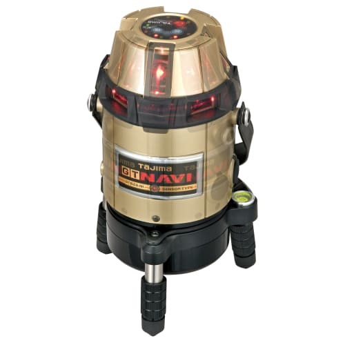 TAJIMA GT8ZS-NI Laser Level with Tripod, Square Cross and Full Horizontal Circumference, GT8ZS-NISET
