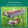 Iron Curtain Cloud Widened Charcoal BBQ Grill