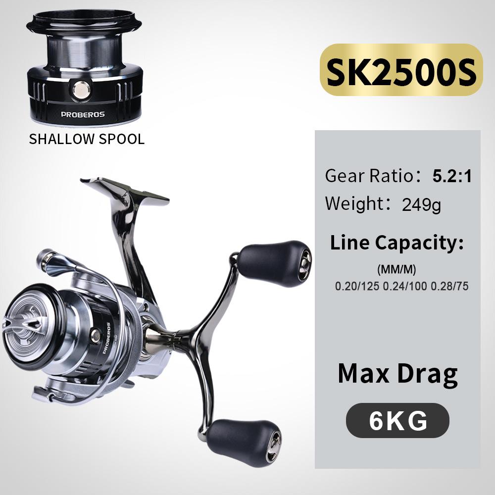 Колесо для приманки, металлическое вращающееся колесо, двойной коромысло, рыболовная леска большой дальности, колесо доставки, балансир 5,2:1 проволочная чашка с косой горловиной