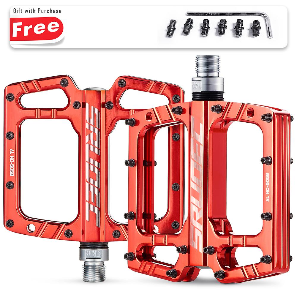 Mountain 3 Bearing Bicycle Pedals BMX CNC MTB Anti-Slip Bike Pedals Aluminum Alloy Downhill Cycling Parts Riding Equipment Parts