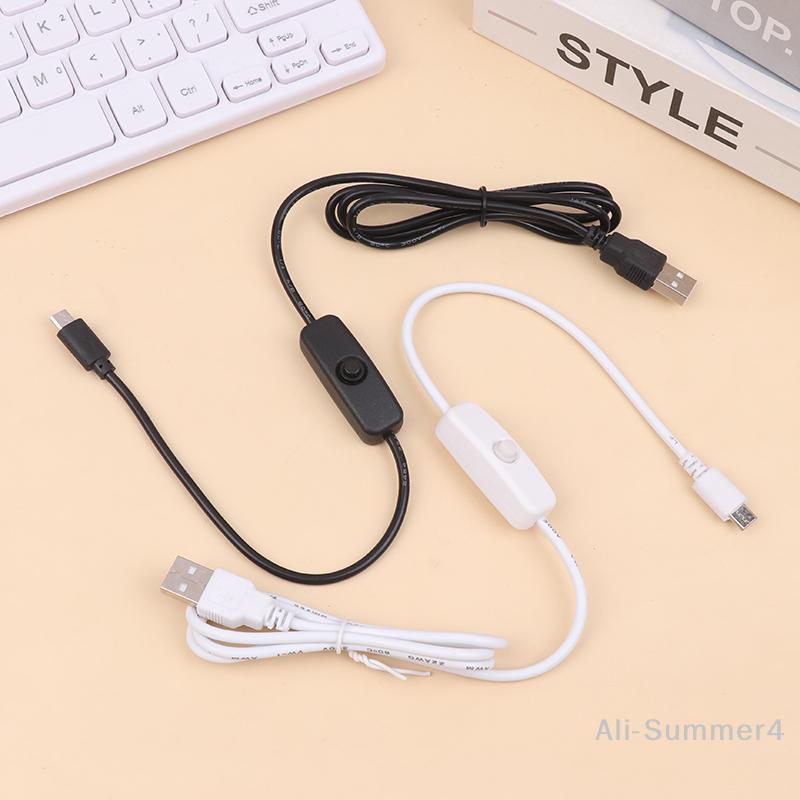 Удлинительный кабель USB Type-C с выключателем Вкл/Выкл, удлинительный кабель USB на Type C для USB-лампы, USB-вентилятора, светодиодной ленты, лампочки, света