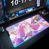 Elysia Игровой коврик для мыши RGB Большой светодиодный коврик Настольный коврик для ПК Светящийся коврик для мыши Большие коврики для клавиатуры Настольный коврик с подсветкой