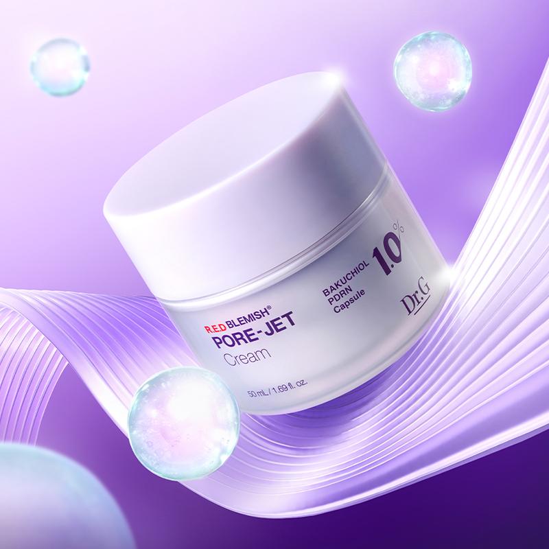 Dr.G Крем для коррекции красных пятен Bakuchiol Pore-Jet 50 мл