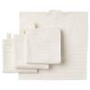 Set of White Towels (4 Things), VAGSJON Washcloth White Set,