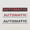 3D Металлический Логотип Буквы Автомобиля Значок AUTOMATIC Наклейка Эмблема на Задний Багажник Наклейки на Крыло и Бок Автомобиля Значок AUTOMATIC Автоаксессуары