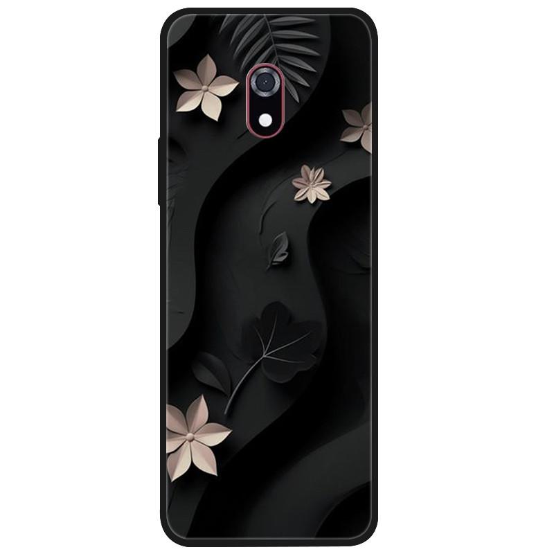For Xiaomi Qin F22 Luxury Exquisite Painting TPU Soft Silicone Hard Shell For Qin F22 Creativity Rose Anti-drop Phone Cover