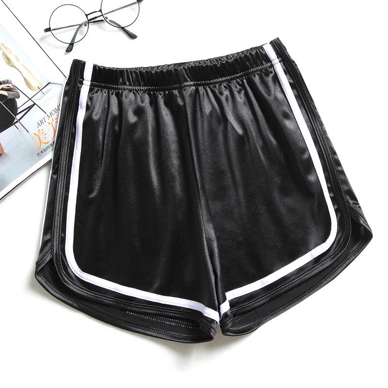 Шорты женские летние женские новые стили Европа и США мода все гладкое эластичное движение