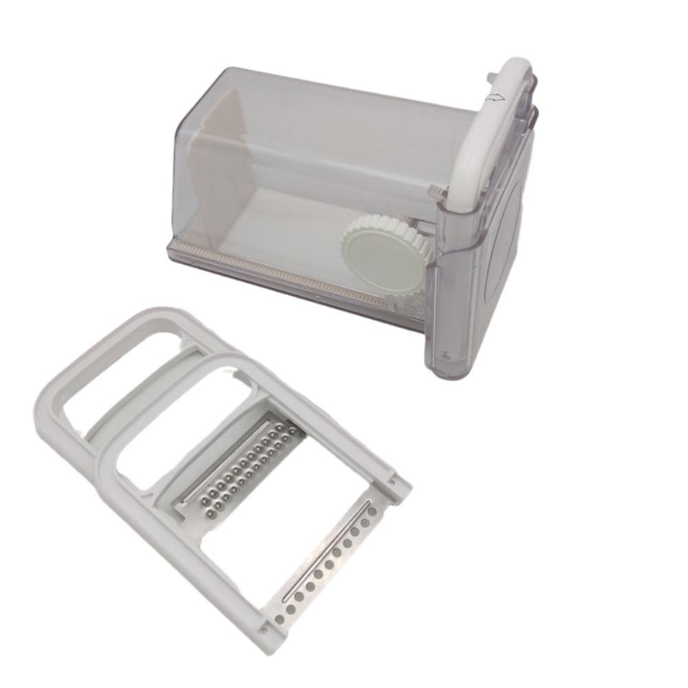 Plastic Cheese  Slicer with 3 Metal Blade Cheese Grater Butter Box Cheese Chopper  Bread