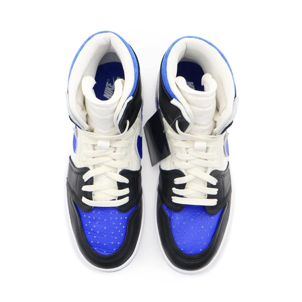 FB9891-041 Nike Air Jordan 1 High MM Черный Белый Парус Королевский Синий (Женский)