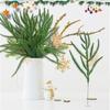 20 шт. Имитация сосны кипариса ротанга пластиковые рождественские декоративные аксессуары DIY гирлянда ветки украшение для цветочной композиции
