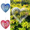 1pc Beating Heart Rotator, Creative Wind Catcher, Wind Chime, Rotating Outdoor Courtyard Decoration