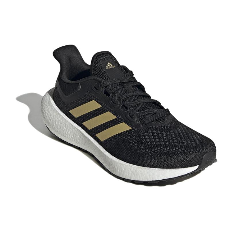 adidas Женские кроссовки PureBoost 22 'Black Gold Metallic' GW0907