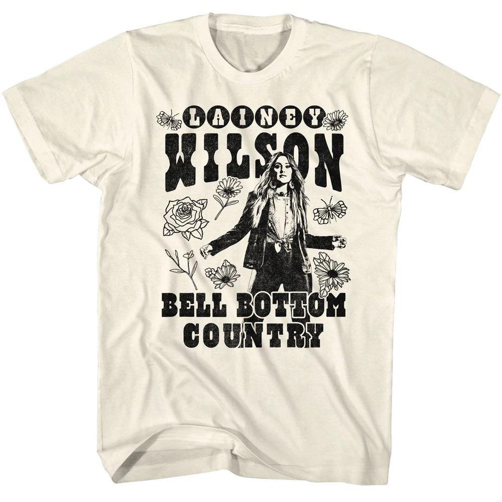 Lainey Wilson Bw Floral Bellbottom Music Children's T-shirt
