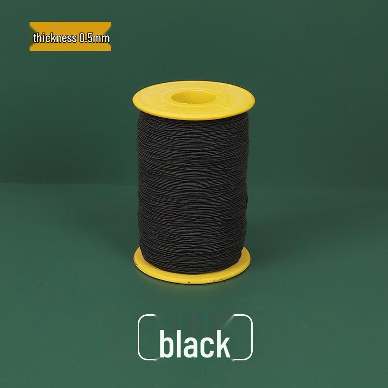 0.5mm High-Elastic Colored Sewing Thread - Super Fine, Durable, Round Cord for Clothing and Crafts