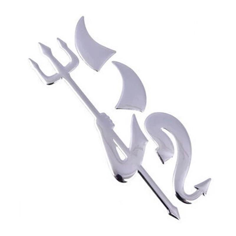 Милый 3D Водонепроницаемый Ангел-Покровитель Маленький Дьявол Демон Авто Эмблема Наклейка Автомобильные Аксессуары DIY