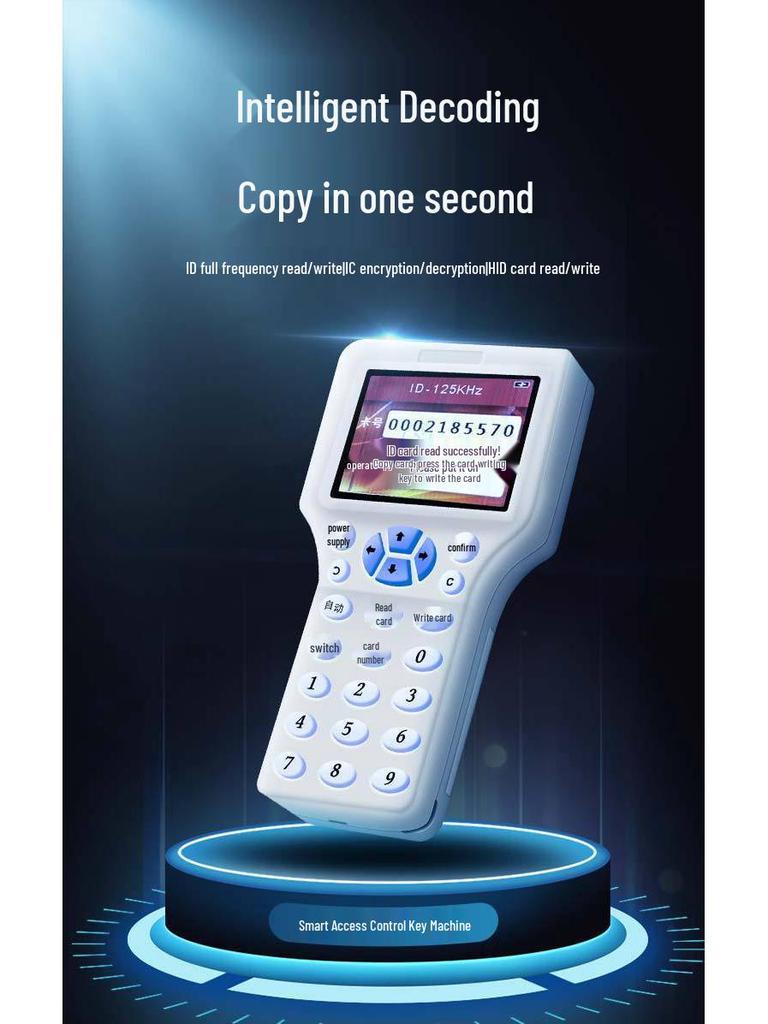 ID Access Card Copier and Encrypted Elevator Card Reader/Writer 300CD