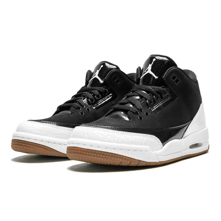 Jordan 3 Ретро Черно-белый Жевательный GS 441140-022