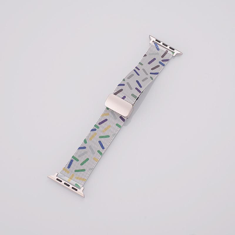 Milanese Loop for Apple Watch Ultra Band 49mm 44mm 45mm 40mm 41mm 42mm 38mm Magnetic Folded Bracelets IWatch 7 Se 3 5 6 8 Strap