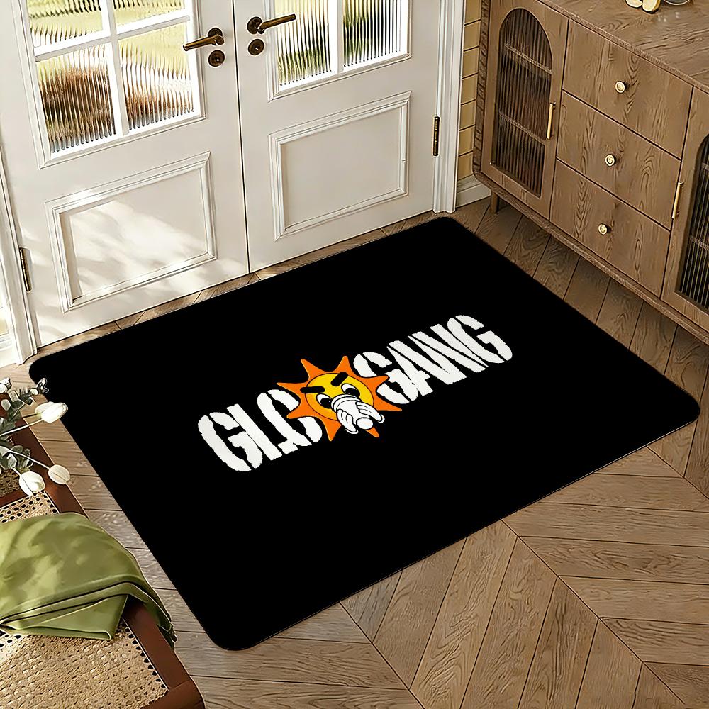 Rapper C-Chief Keef Music Floor Mat Soft Thickened Absorbent Non-Slip Bedroom Living Room Door Mat Home Decor Flannel Rugs