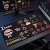 Anime The Binding Of Isaac Mousepad Game Keyboard Lock Edges Mice Pad Computer Accessories Non-slip Deskmats Pc Cabinet Mausepad