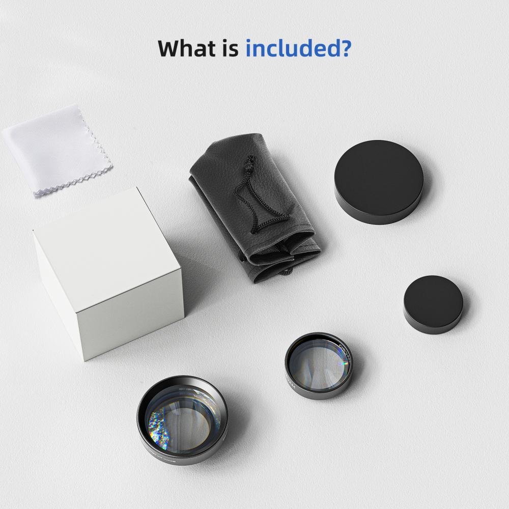 TOMLOV Wide Angle Precision Lens WL01 For Digital Microscope, 30MM Wide Angle 0.45x Converter Lens With Macro Portion Pro
