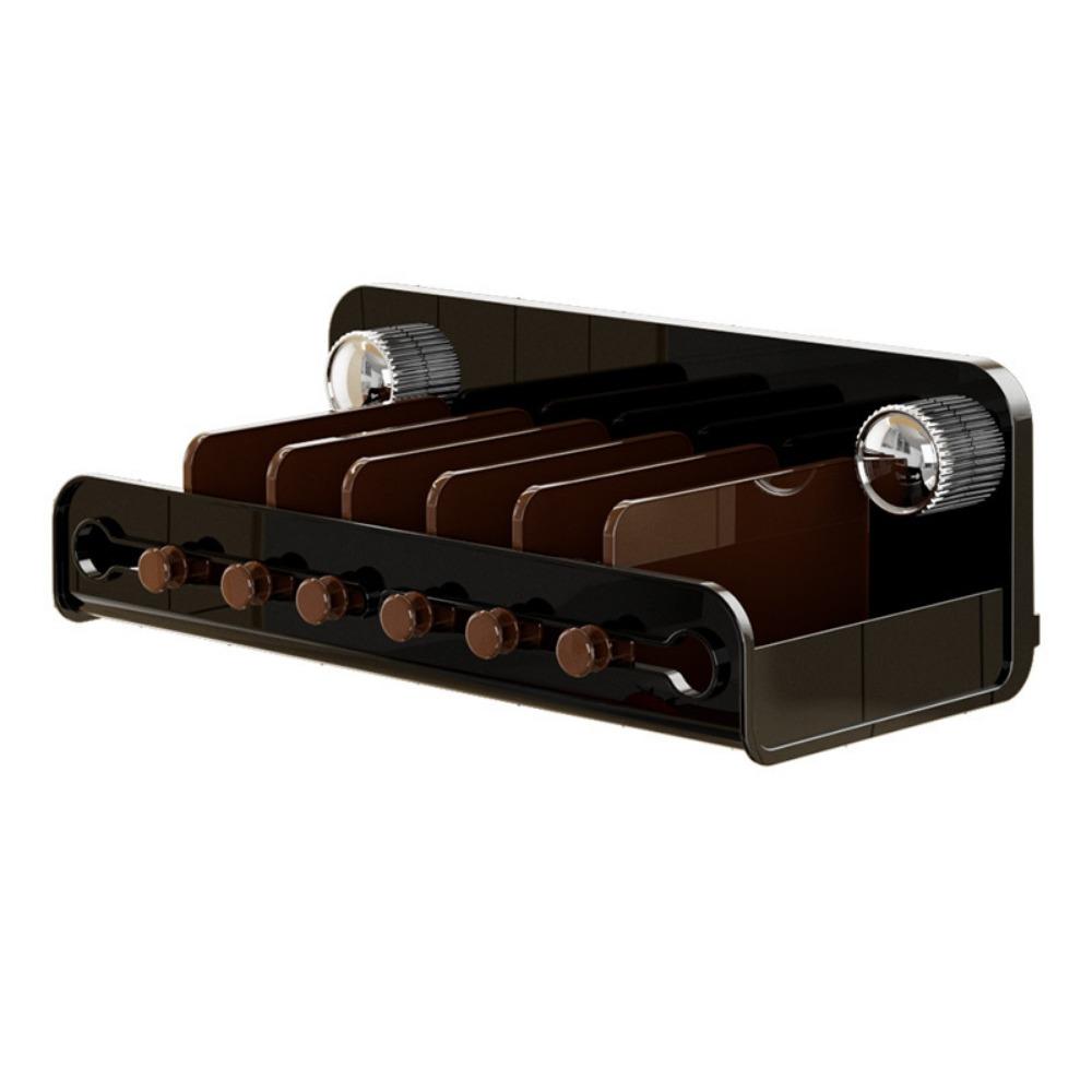 Adjustable Divider Wall Mounted Spice Organizer Hanging Bathroom Stand  Condiment