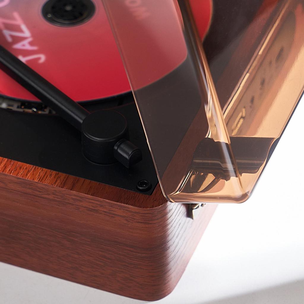 Ретро-проигрыватель компакт-дисков Bluetooth: Spot Cross-Border Desktop Audio System с дизайном, вдохновленным Fever, для дисковых альбомов